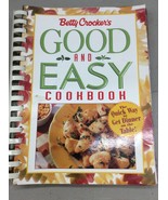 Vintage Cookbook Spiral Bound Recipes BETTY CROCKER good &amp; Easy Quick Co... - €25,92 EUR