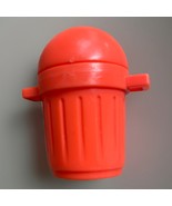   Vintage 1990 TMNT Turtle Copter Trash Can &amp; Lid – Rare Set!  - $59.40