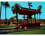 Friendship Bell San Diego California CA UNP Chrome Postcard D21 - $2.92