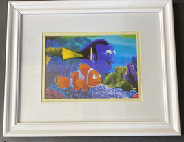 Disney Pixar Searching For Nemo Framed Print 16 x 13 Dorie &amp; Marlin White 2005 - £29.89 GBP