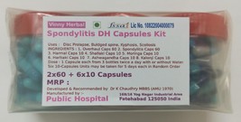 Spondylitis DH Herbal Supplement Capsules Kit - £14.50 GBP