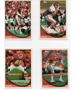 Kansas City Chiefs Topps 1994 Football cards lot of 7  - £3.90 GBP