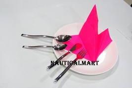 Al-Nurayn Cutlery Set in Stainless Steel Flatware Set Of 8 By NauticalMart - $169.00