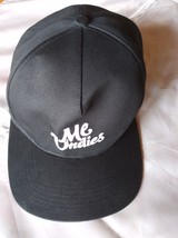 MeUndies Black Snapback Cap with White Logo - $14.99