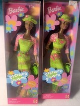 2-Barbie Flower Power Christie Barbie Doll NRFB Mint - $235.12