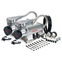 Viair 485C Dual Pack Platinum Air Ride Bag Suspension Compressor Free Shipping - £384.87 GBP