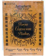 Astrapharm Chilli Brand Medicated Plaster(4.5 in X 7 in) 12 / 24 Sheets  - $27.22 CAD+