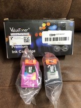 62 XL XXL Ink Cartridges For HP Ink 62XL Envy 7640 5540 5640 5660 5740 P... - $24.74