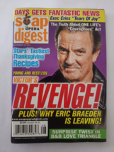 Soap Opera Digest Magazine November 30, 2010 - Y&amp;R: Victor&#39;s Revenge! - £8.75 GBP
