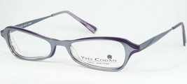 Yves Cogan YC723 Mve /MAUVE Blue /PURPLE Eyeglasses Glasses 49-16-140mm France - £57.16 GBP