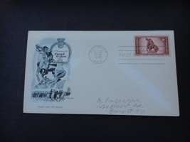 1948 Rough Riders First Day Issue Envelope Stamp Prescott Ariz - $2.50