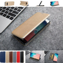 For Samsung S20FE S20 S10+ S9 S8 Note 20 Flip Leather Card Slot Case Cover Stand - £42.30 GBP