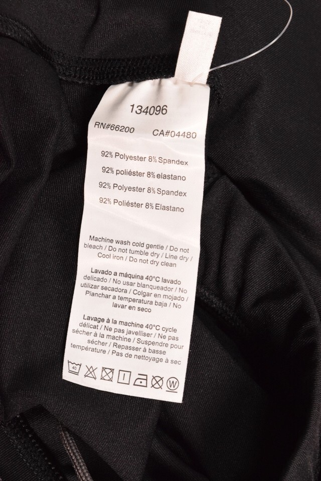Asics Mens 3/4 Running Knee Tight Pants Black 2XL Item image 6