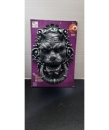 Halloween Gargoyle Animated Door Knocker Sound Lights Horror Prop VIDEO - $34.19 CAD