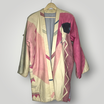 Vintage 1984 Jacqueline Rochester Coat Duster Robe Tapestry Wearable Art Kimono  - £209.25 GBP