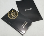 CHANEL VIP GIFT • SMALL NOTEBOOK WITH CAMELLIA BOOKMARK  - $35.00