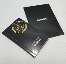 Chanel Vip Gift • Small Notebook With Camellia Bookmark - £27.67 GBP