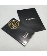 CHANEL VIP GIFT • SMALL NOTEBOOK WITH CAMELLIA BOOKMARK  - $35.00