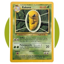 Base Set Pokemon Card (A59): Kakuna 33/102 - $2.90