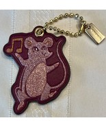 Coach Glitter Party Mouse Chain Handbag Charm Japanese Exclusive - £30.67 GBP
