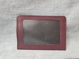 Brown Leather ID/Credit Card Holder, 3 Pocket, License Window - $14.08 CAD