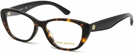 Tory Burch Womens TY2109U Faux Tortoise Catseye Poly Plastic Glasses 8012-4 - £77.34 GBP