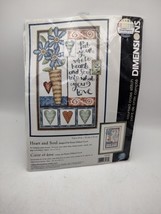 Dimensions ‘Heart And Soul’ Counted Cross Stitch Kit 2006 #35189 Hearts ... - £15.79 GBP