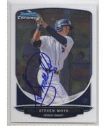 Steven Moya Signed Autographed Card 2013 Bowman Chrome Prospects - £11.35 GBP