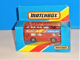 Matchbox 1984 International Boxed MB 17 London Bus Red  - $12.00