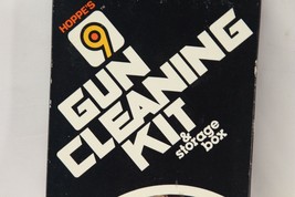 Hoppe&#39;s 9 Gun Cleaning Kit Pistol Firearm Handgun Care Clean &amp; Storage Box - £33.59 GBP