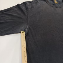 Carhartt Original Fit Men's Black Cotton Long Sleeve Graphic T-Shirt Size 2XL  image 4