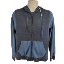 Gray Brand Saks Fifth Avenue Full Zip Blue Hoodie Size S - £17.86 GBP