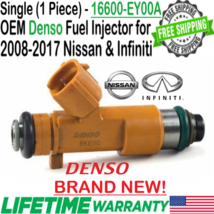 BRAND NEW OEM Denso 1Pc Fuel Injector for 2015 Infinity Q40 3.7L V6 16600-EY00A - £81.37 GBP