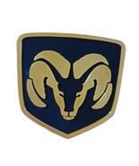Dodge Ram Truck Trailer Hitch Receiver Cover Plug Cap 2&quot; Tow Gold Emblem - $124.98 CAD