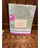 Pottery Barn Kids Table Runner Green Pink White With Polka Dot Appliqués... - €16,96 EUR