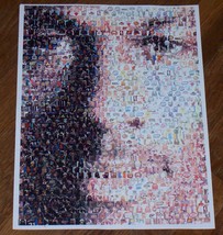 Amazing Michael Jordan FACE Montage. 1 of only 25 ever - £9.20 GBP