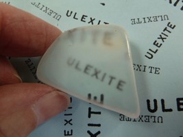 (r34-128) 1-3/8&quot; Ulexite gemstone Mineral TV rock Boron California mine ... - $10.39