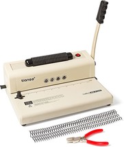 Tianse Binding Machine, Spiral Coil Binder Machine, Electric Coil Insert... - £143.10 GBP