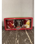 2016 M&amp;M&#39;s Coffee Tea 2 Mug Gift Set Red Yellow Characters Chocolate Fun... - $54.57 CAD