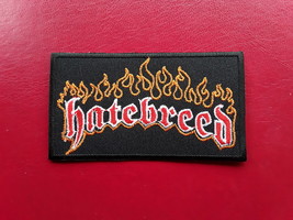 HATEBREED AMERICAN HEAVY ROCK METAL POP MUSIC BAND EMBROIDERED PATCH  - £3.92 GBP