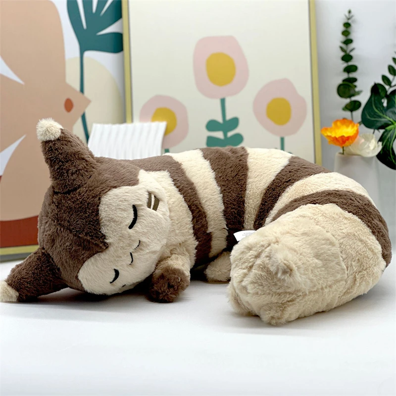 Kawaii Pokemon Sleep Cubone Furret Chikorita Lucario Soft Plush Toys Pilows Cute - £14.59 GBP+