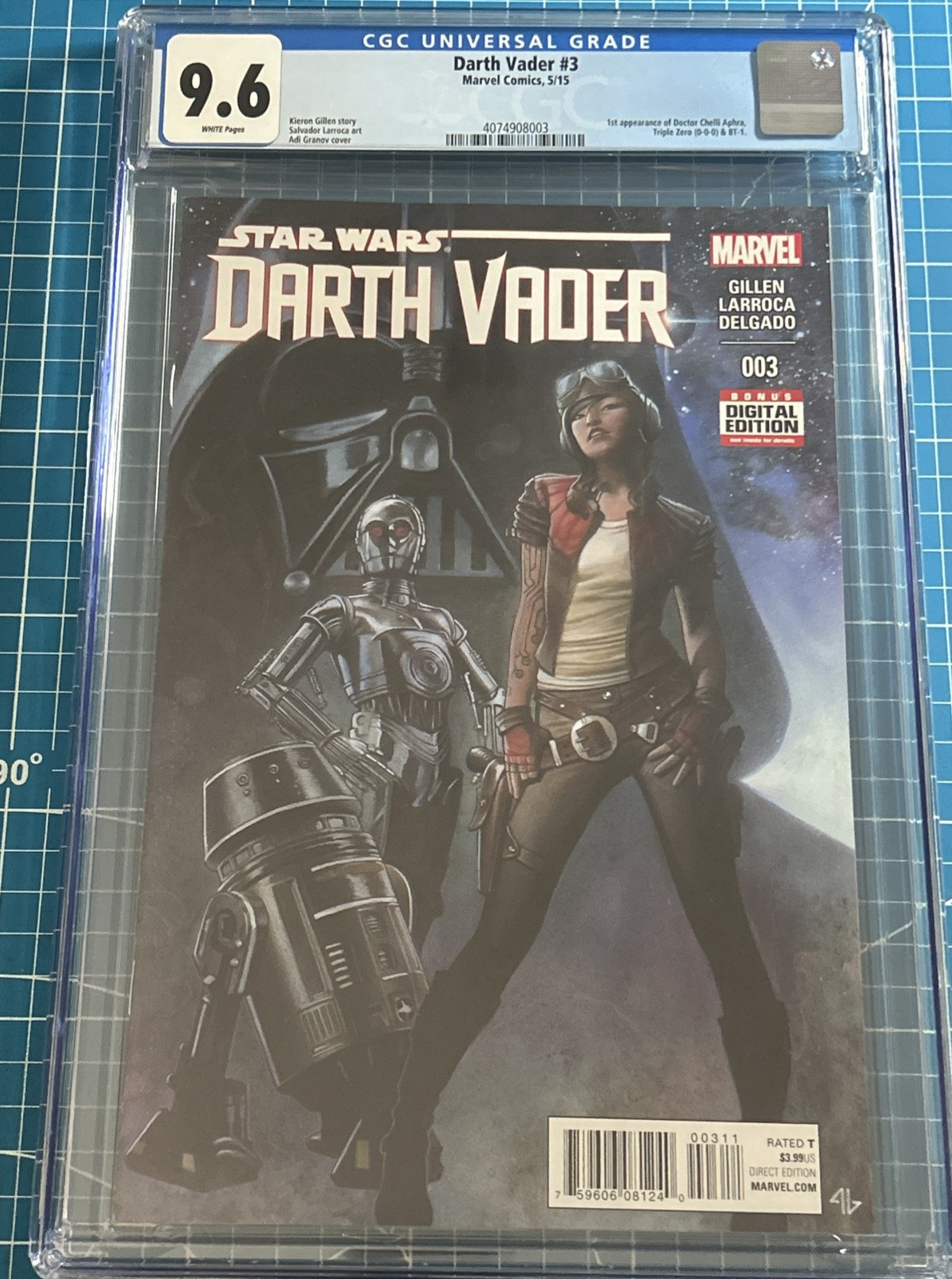 Darth Vader #3 Marvel 2015 1st Dr Aphra, Triple Zero, BT-1, Marvel, CGC ... - $79.90