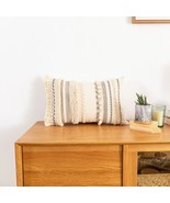 Moroccan Boho Throw Pillow Cover Rectangle Decorative Accent Cushion Cov... - £7.73 GBP