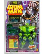 TOY BIZ MARVEL IRON MAN TITANIUM MAN WITH RETRACTABLE BLADE ACTION FIGURE - $34.99
