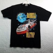 Darrell Waltrip NASCAR T Shirt Sz Large Western Auto Parts Vintage 90s Made USA - £46.97 GBP