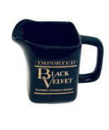 Black Velvet Canadian Whisky Jug Ceramic Decanter Pub Water Pitcher Adve... - £14.88 GBP