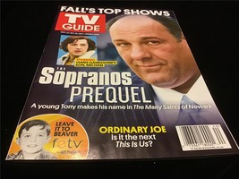 Tv Guide Magazine Sept 27-Oct 10, 2021 The Soprano’s Prequel, Ordinary Joe - £7.18 GBP