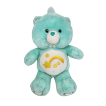 13&quot; 2003 Care Bears Wish Bear Glow A Lot In The Dark Stuffed Animal Plush Toy - £44.79 GBP
