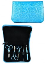 Famore Blue Embroidery Tool Kit With Case - £68.06 GBP