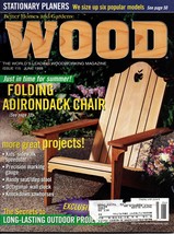 Better Home and Gardens Wood Magazine June 1999 Folding Adirondack Chair - £6.19 GBP